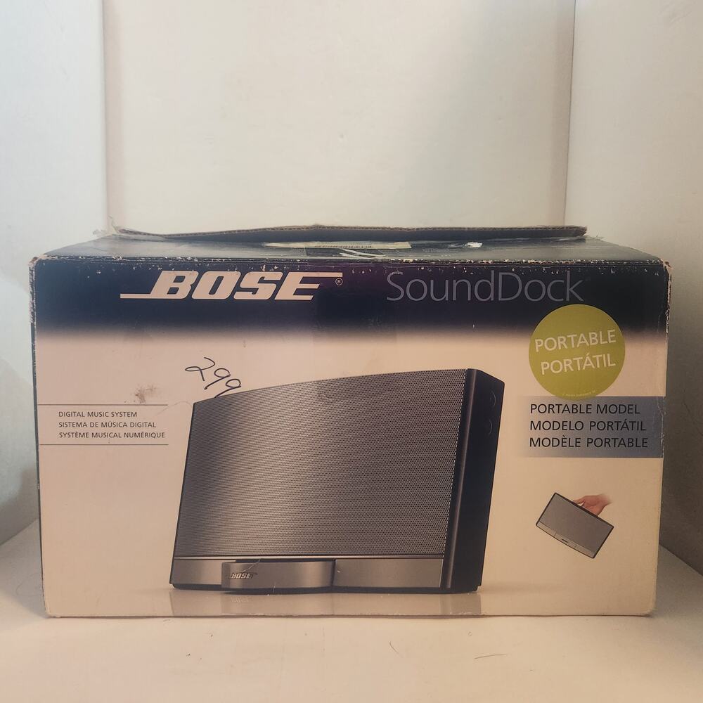 Untested Bose Sound Dock Portable Music System